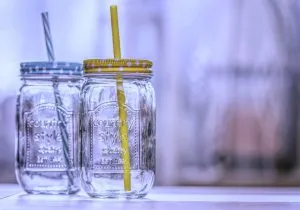 Two water jars.