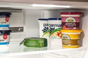 food in the fridge
