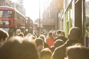 London street that you will see moving from Hong Kong to London