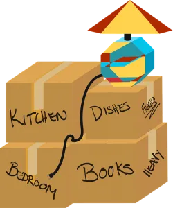moving boxes