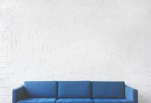 -blue sofa