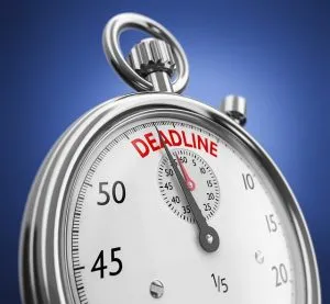 -clock is ticking to deadline