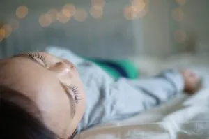 a child sleeping