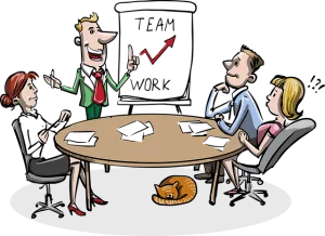 -illustration of people in a meeting