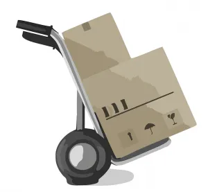 -illustration of moving the boxes