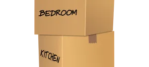 two cardboard boxes