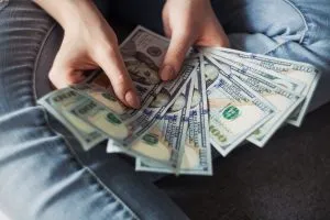 -money in hand