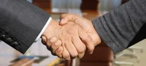 a handshake