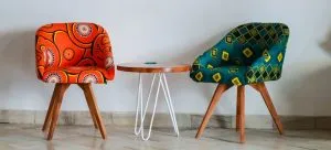 Furniture pieces.