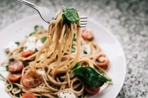 Picture of spaghetti meal