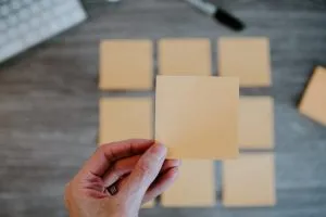 Sticky notes