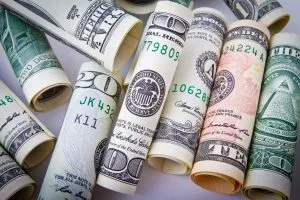Picture of dollar bills