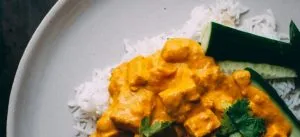 rice with sauce