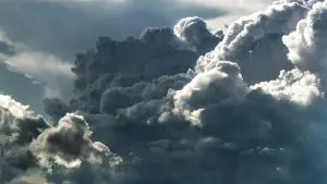 rain clouds representing how bad weather conditions affect my move
