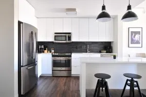 white kitchen