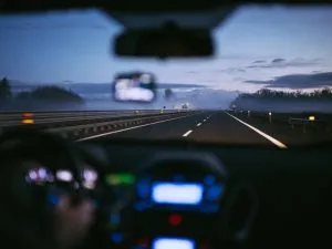 person driving