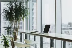 white table