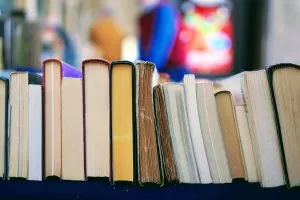 books as items to toss before moving house