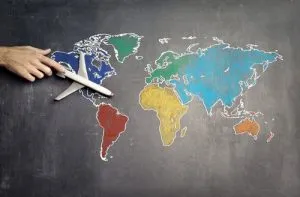 world map