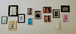 A gallery-wall