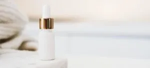 A small bottle used for safely packing liquids for a move