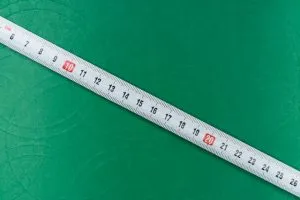 measuring tape - avoid clutter in your storage unit