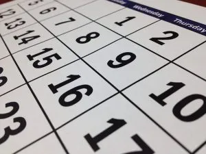 a calendar - clean your storage facility in Hong Kong