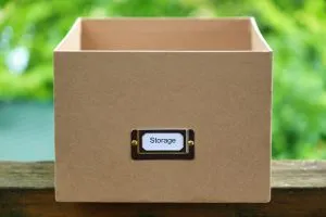 a box for storage