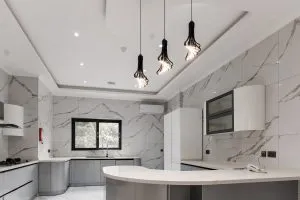 when renting an apartment in Hong Kong, you can have a big kitchen