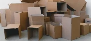pile of boxes