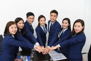 people posing for a photo