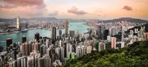 Skyview of Hong Kong
