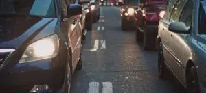 Picture of a traffic jam