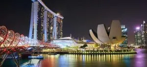 A look at Singapore during night