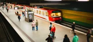 a subway station