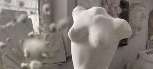 Mold in a ceramic studio