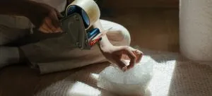 Some putting bubble wrapping around a smaller item, as they are also wondering how to pack your car the Tetris way.