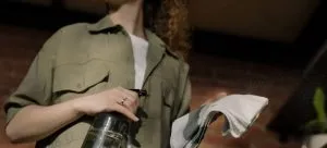 Picture of a person trying to prepare your items for storage