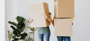 a couple performing zero-waste move to Singapore