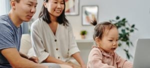a family Choosing the Best HK Relocation Services online