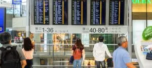 people at the airport