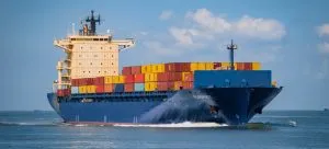 A ship that offers the service internationally shipping furniture