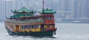 Boat in Hong Kong