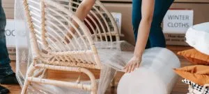 Packing furniture for internationally shipping