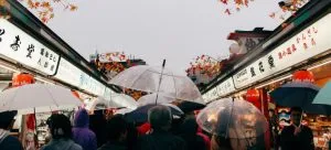 Rainy day in Hong Kong