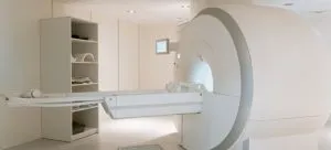 white CT scan equipment