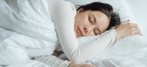 woman sleeping