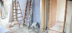 home in renovation