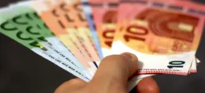 Hand holding money