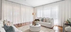 A living room.